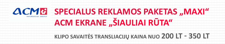 ACM STENDŲ NUOMA ŠIAULIUOSE